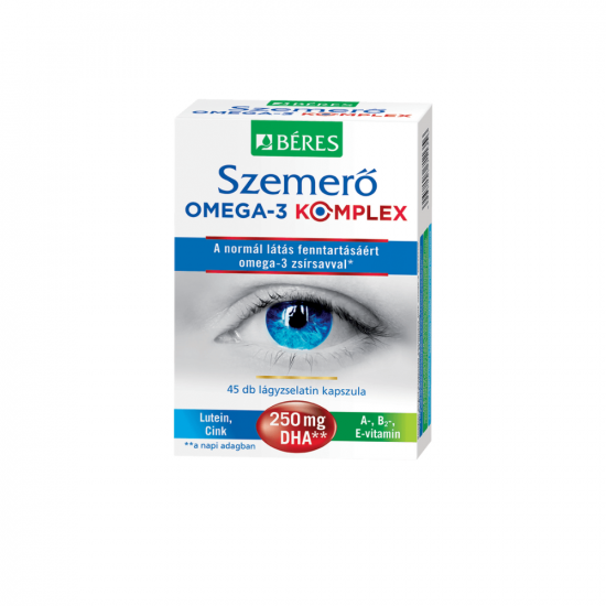 BÉRES SZEMERŐ OMEGA-3 KOMPLEX KAPSZULA - 45X BÉRES SZEMERŐ OMEGA-3 KOMPLEX KAPSZULA - 45X